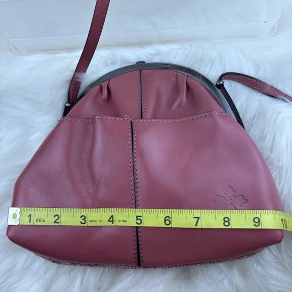 Patricia Nash Burgundy Crossbody Bag - Picture 11 of 13